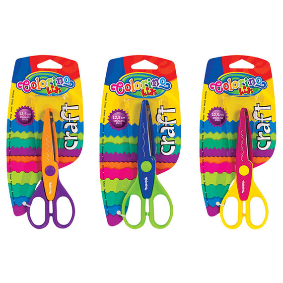 Plastic scissors Octopus Colorino Kids 37275PTR
