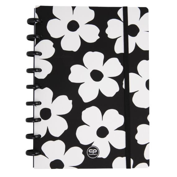 Kołozeszyt B5 z gumką Coolpack Flores Jasmine 97646PTR