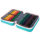 Piórnik szkolny potrójny z wyposażeniem CoolPack Jumper 3 Princess Bunny E67536