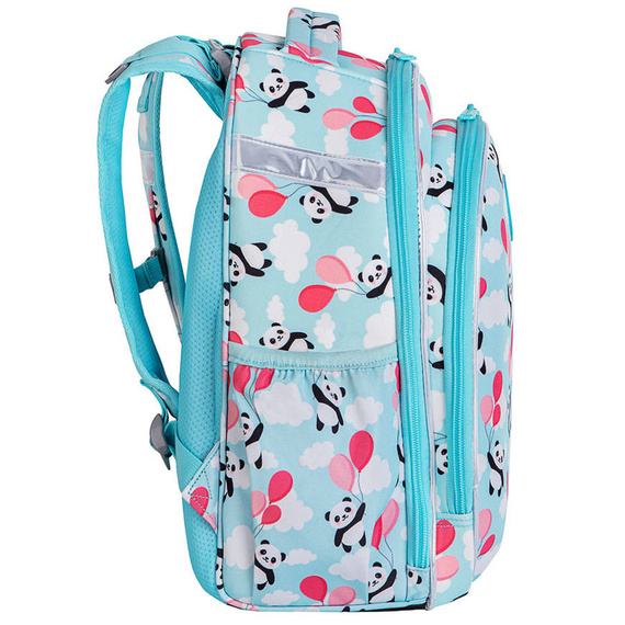 Plecak szkolny CoolPack Turtle Panda Ballons E15548