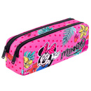 Piórnik szkolny dwukomorowy CoolPack Edge Minnie Mouse Tropical 42972CP B69301