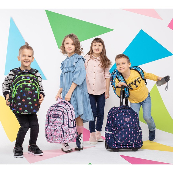 Plecak szkolny na kółkach CoolPack Starr Basketball 80776CP C35231