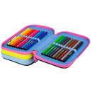 Piórnik potrójny z wyposażeniem CoolPack Jumper 3 In The Garden F067831