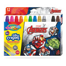 Kredki wykręcane żelowe w sztyfcie 12 kol. Avengers Colorino Disney 91499PTR