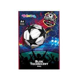 Blok techniczny A4 Colorino Football 21825PTR