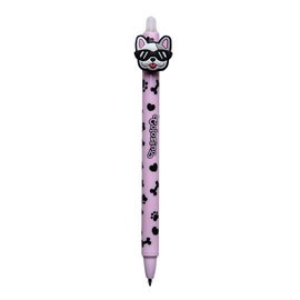 Długopis automatyczny wymazywalny Dogs różowy Colorino School