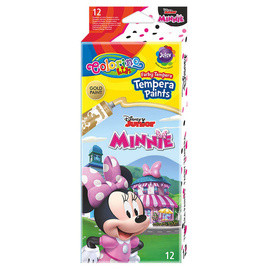 Farby Tempera w tubach 12 ml Minnie Mouse Colorino Disney 90676PTR