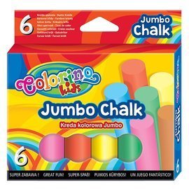 Kreda kolorowa Jumbo 6 szt Colorino Kids 65818PTR