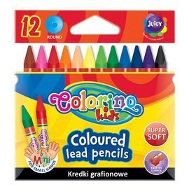 Kredki grafionowe 12 kol. Colorino Kids 57301PTR