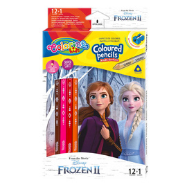 Kredki ołówkowe trójkątne Frozen 12 kol. Colorino Kids 91000PTR