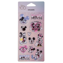 Naklejki wypukłe 12 szt. Coolpack Disney 100 Opal Collection 61128PTR