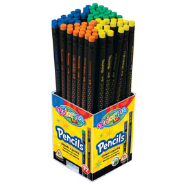 Ołówek trójkątny z gumką gwiazdki Colorino Kids 65436PTR