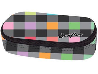 Piórnik szkolny Coolpack Campus Pastel check 79419CP nr 1048