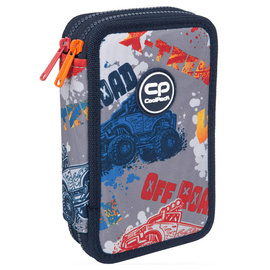 Piórnik szkolny podwójny z wyposażeniem CoolPack Jumper 2 Offroad F066671