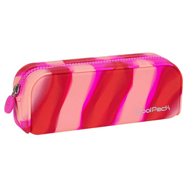 Piórnik szkolny silikonowy Coolpack Zebra Silicone Pink Z11771