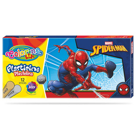 Plastelina 12 kol. Spiderman Colorino Disney 91826PTR
