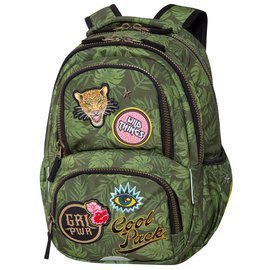 Plecak szkolny CoolPack Spiner Termic Badges Girls Green 80325CP C01157