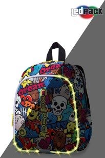 Plecak szkolny Coolpack Bobby LED Cartoon 22578CP A23200