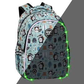 Plecak szkolny Coolpack Jimmy LED Shoppy F110661