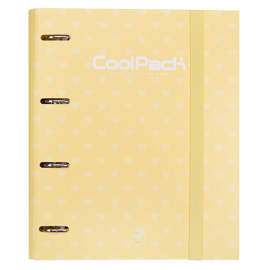 Segregator A4 Coolpack Ring Book Pastel żółty 87942CP