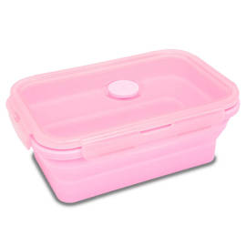 Śniadaniówka składana Coolpack Silicon Powder Pink Z12647