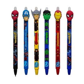 Zestaw sześciu długopisów wymazywalnych Marvel 57905PTR