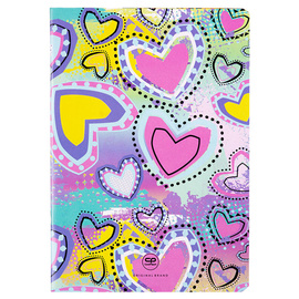 Zeszyt A5 32 kartkowy w kratkę Coolpack Pastel Heart 71127CP