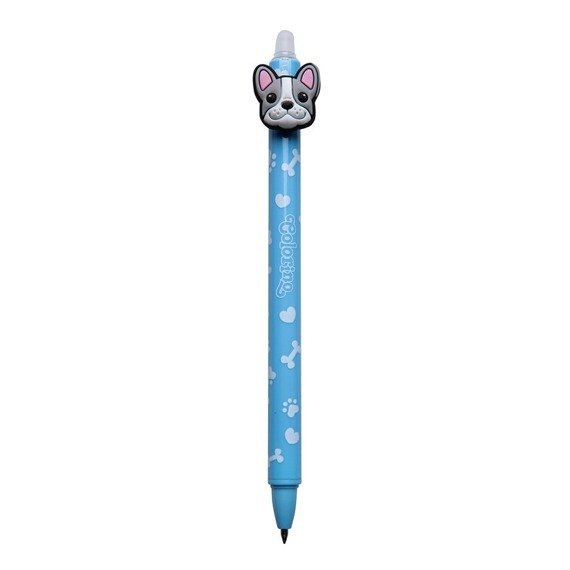 Długopis automatyczny wymazywalny Dogs niebieski Colorino School