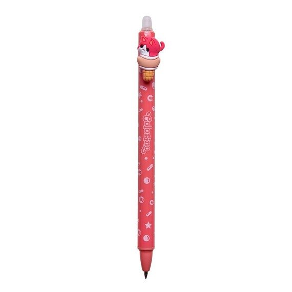 Długopis automatyczny wymazywalny Ice Cream kotek czerwony Colorino School 53992PTR