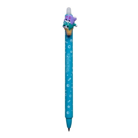 Długopis automatyczny wymazywalny Ice Cream kotek niebieski Colorino School 53992PTR