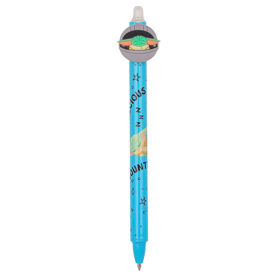 Długopis automatyczny wymazywalny Mandalorian Colorino Disney Core niebieski 66055PTR_NIEBIESKI