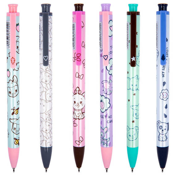 Długopis automatyczny żelowy Colorino Disney 101 Dalmatyńczyków 17040PTR_101