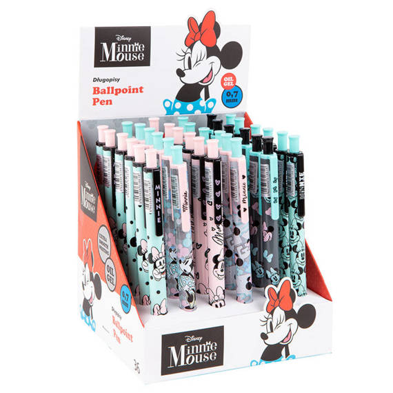 Długopis automatyczny żelowy Colorino Disney Minnie Mouse 18818PTR_MINT