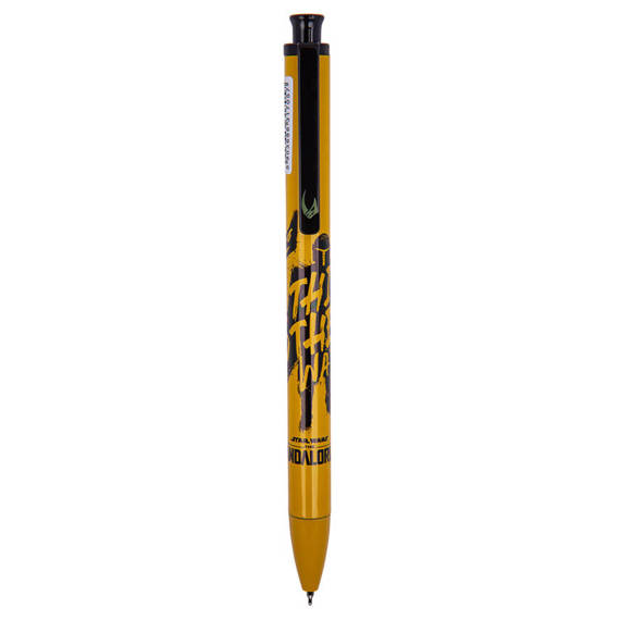 Długopis automatyczny żelowy Colorino Star Wars Mandalorian 17057PTR_ZOLTY