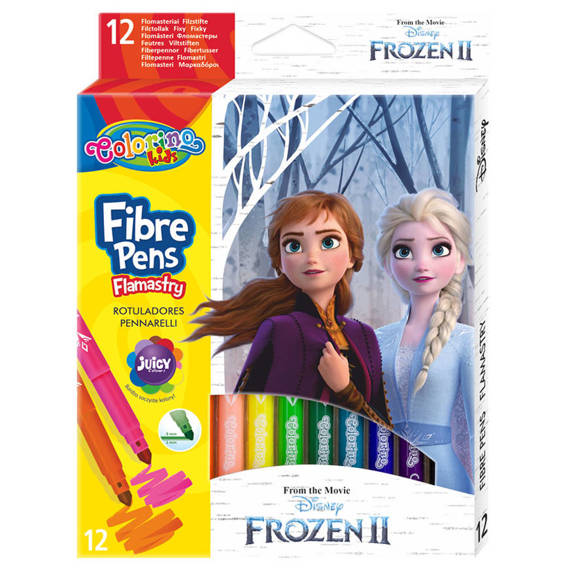 Flamastry 12 kol. Frozen Colorino Kids 91093PTR