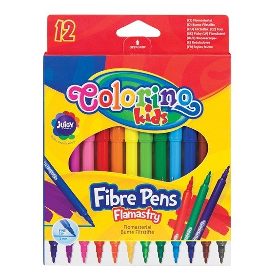 Flamastry 12 kolorów Colorino Kids 14588PTR/1
