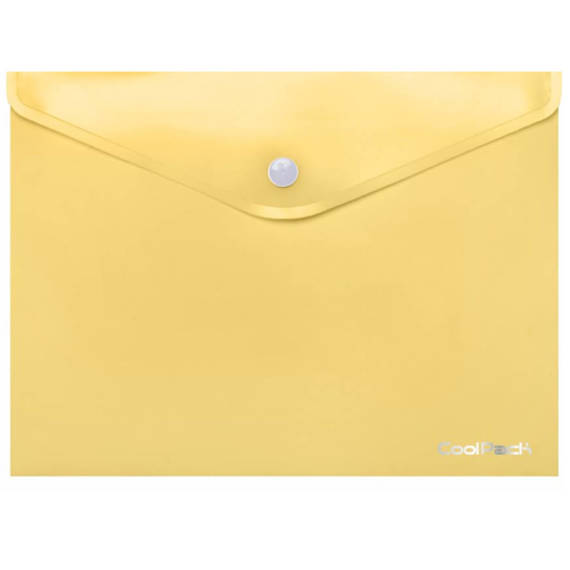 Koperta na dokumenty A4 Coolpack Pastel żółty 81216CP