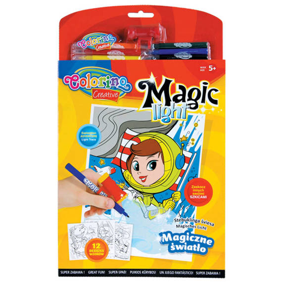Magiczna Książeczka Magiczne światło Colorino Kids 31936PTR