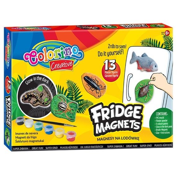 Magnesy gipsowe na lodówkę Colorino Kids 36865PTR