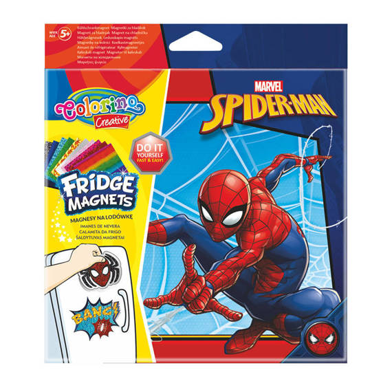 Magnesy na lodówkę  Bang Colorino Kids Spiderman 91857PTR_BANG