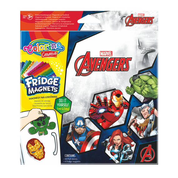 Magnesy na lodówkę Iron Man Colorino Kids Avengers 91468PTR