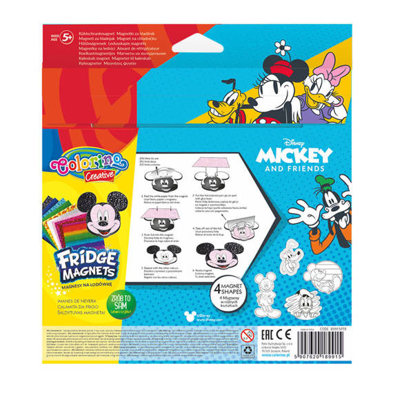 Magnesy na lodówkę Pluto Colorino Kids Mickey 89915PTR_PLUTO