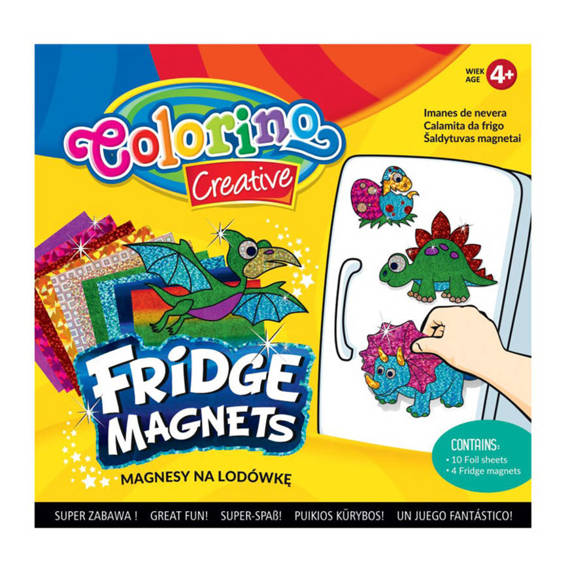 Magnesy na lodówkę dinozaury Colorino Kids 03508PTR_D