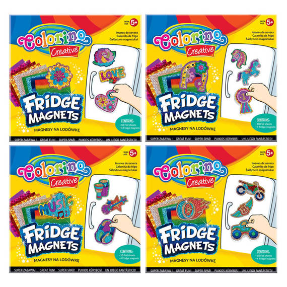 Magnesy na lodówkę serca Colorino Kids 36957PTR_S