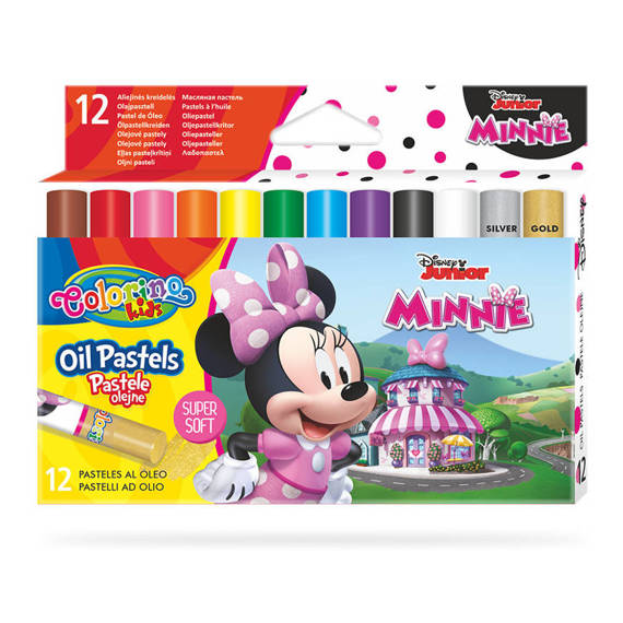 Pastele olejne 12 kol. Minnie Mouse Colorino Disney 90720PTR