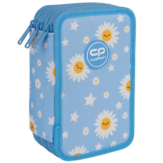 Piórnik potrójny z wyposażeniem CoolPack Jumper 3 Daisy Sun F067834