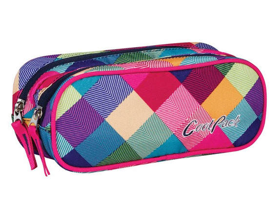 Piórnik szkolny Coolpack Clever Patchwork 59770CP nr 478