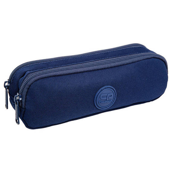 Piórnik szkolny dwukomorowy CoolPack Clio RPET Navy F069638