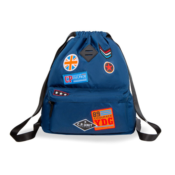 Plecak miejski CoolPack Urban Badges Blue 26255CP nr B73053