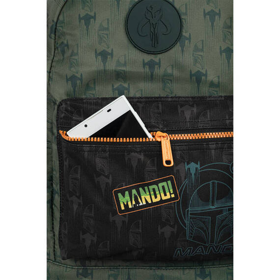 Plecak młodzieżowy Coolpack Cross Disney Core Mandalorian F026781